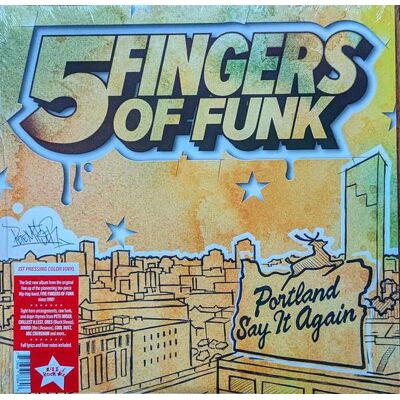 The Five Fingers Of Funk - Portland Say It Again Lp Vinyl The Five Fingers Of Funk - Portland Say It Again Lp Vinyl