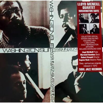 The Lloyd Mcneill Quartet - Washington Suite Lp Vinyl The Lloyd Mcneill Quartet - Washington Suite Lp Vinyl