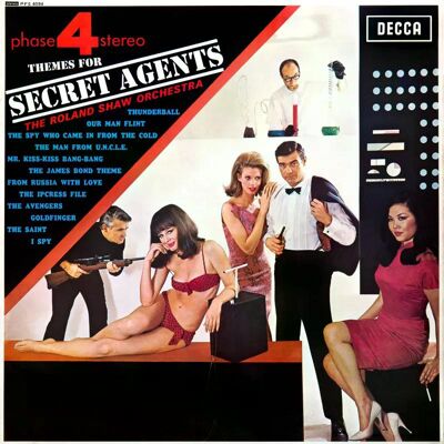 The Roland Shaw Orchestra - Themes For Secret Agents Lp Vinyl The Roland Shaw Orchestra - Themes For Secret Agents Lp Vinyl