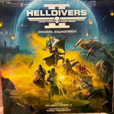 Wilbert Roget Ii - Helldivers 2 Original Soundtrack Lp Vinyl Wilbert Roget Ii - Helldivers 2 Original Soundtrack Lp Vinyl
