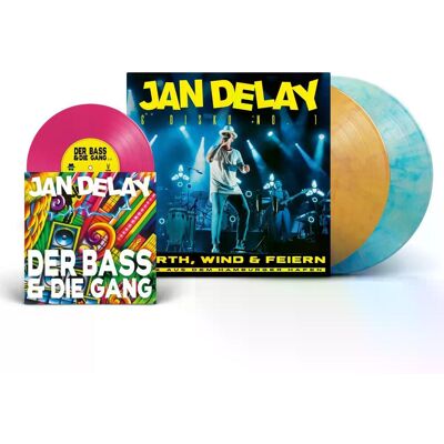 Jan Delay - Earth Wind Feiern Live Aus Dem Hamburger... Lp Vinyl Jan Delay - Earth Wind Feiern Live Aus Dem Hamburger... Lp Vinyl