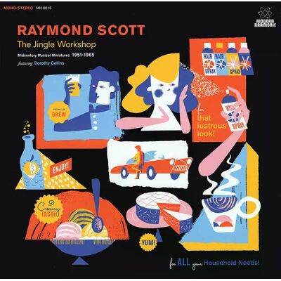 Raymond Scott - The Jingle Workshop Midcentury Musical... Lp Vinyl Raymond Scott - The Jingle Workshop Midcentury Musical... Lp Vinyl