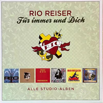 Rio Reiser - Für Immer Und Dich - Alle Studio-alben Lp Vinyl Rio Reiser - Für Immer Und Dich - Alle Studio-alben Lp Vinyl