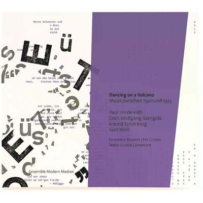 Ensemble Modern H.k. Gruber - Dancing On a Volcano Cd Ensemble Modern H.k. Gruber - Dancing On a Volcano Cd