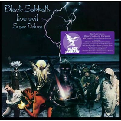 Black Sabbath - Live Evil Super Deluxe Lp Vinyl Black Sabbath - Live Evil Super Deluxe Lp Vinyl