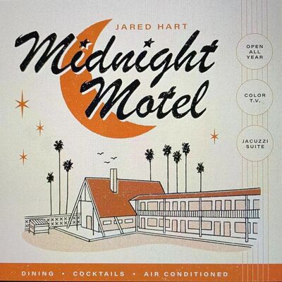 Jared Hart - Midnight Motel Lp Vinyl Jared Hart - Midnight Motel Lp Vinyl
