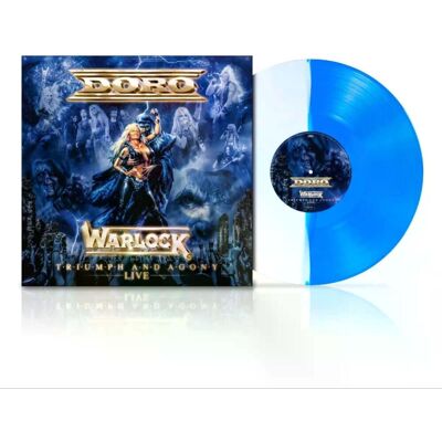 Doro - Warlock-triumph And Agony Live Lp Blue W Lp Vinyl Doro - Warlock-triumph And Agony Live Lp Blue W Lp Vinyl