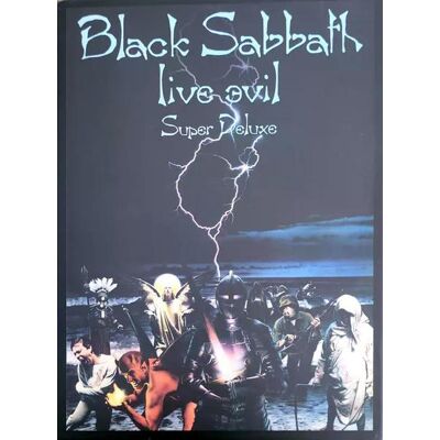 Black Sabbath - Live Evil Super Deluxe Cd Black Sabbath - Live Evil Super Deluxe Cd