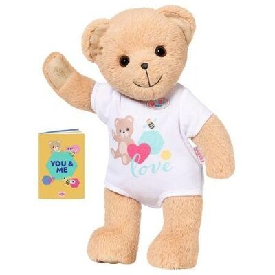 Medvídek Baby born bílé oblečení Medvídek Baby born bílé oblečení