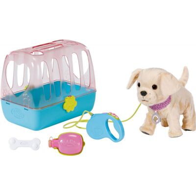 Baby born Můj veselý pejsek s přepravním boxem Baby born Můj veselý pejsek s přepravním boxem