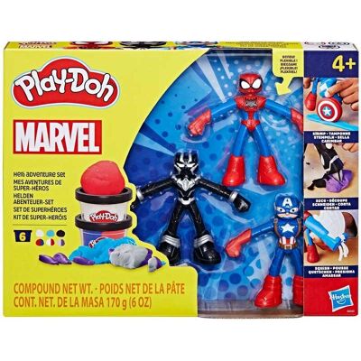 Hasbro Play-doh Marvel Spiderman hrací sada Hasbro Play-doh Marvel Spiderman hrací sada