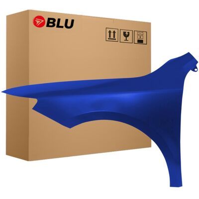 Blu Blatník náhrada pro Škoda Superb Ii Lift LF5A Levý Modrý 13-15 Blu Blatník náhrada pro Škoda Superb Ii Lift LF5A Levý Modrý 13-15