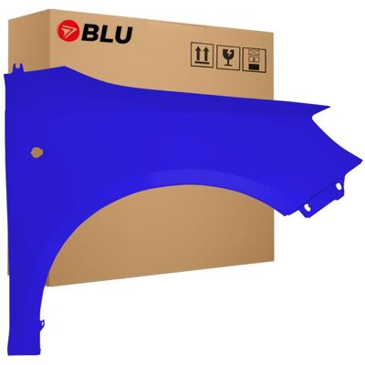 Blu Blatník náhrada pro Škoda Fabia Ii Roomster 4590 Pravý Modrý 07-15 Blu Blatník náhrada pro Škoda Fabia Ii Roomster 4590 Pravý Modrý 07-15