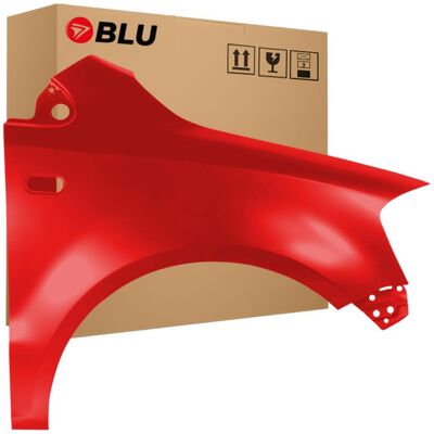 Volkswagen Blu Blatník náhrada pro Vw Fox LY3D Pravý Přední Červená 2005-2011 Volkswagen Blu Blatník náhrada pro Vw Fox LY3D Pravý Přední Červená 2005-2011