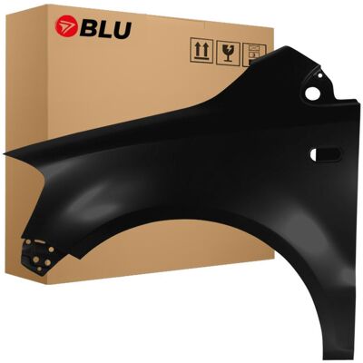 Volkswagen Blu Blatník náhrada pro Vw Fox L041 LO41 Levý Přední Černá 2005-2011 Volkswagen Blu Blatník náhrada pro Vw Fox L041 LO41 Levý Přední Černá 2005-2011