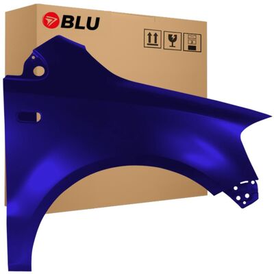 Volkswagen Blu Blatník náhrada pro Vw Fox LB5N Pravý Přední Modrý 2005-2011 Volkswagen Blu Blatník náhrada pro Vw Fox LB5N Pravý Přední Modrý 2005-2011