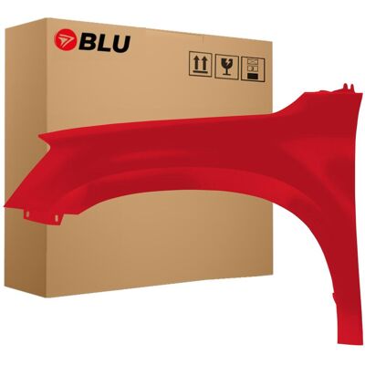 Blu Blatník náhrada pro Škoda Yeti 5L LF3K Levý Červená 2009-2013 Blu Blatník náhrada pro Škoda Yeti 5L LF3K Levý Červená 2009-2013