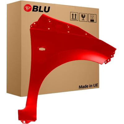 Blu Blatník náhrada pro Toyota Aygo Ii 3P0 Pravý Přední Červená 14-22 Blu Blatník náhrada pro Toyota Aygo Ii 3P0 Pravý Přední Červená 14-22
