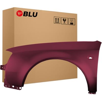 Blu Blatník náhrada pro Audi A6 C5 LZ3N Levý Přední Červená 97-01 Blu Blatník náhrada pro Audi A6 C5 LZ3N Levý Přední Červená 97-01