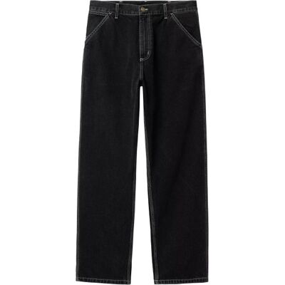Kalhoty Carhartt Wip Simple Work Denim - Černá - 33 Kalhoty Carhartt Wip Simple Work Denim - Černá - 33