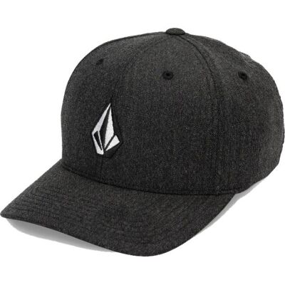 Kšiltovka Volcom Full Stone Hthr Flexfit - Černá - S/m Kšiltovka Volcom Full Stone Hthr Flexfit - Černá - S/m
