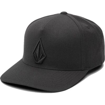 Kšiltovka Volcom Embossed Stone Adj - Černá - Univerzální Kšiltovka Volcom Embossed Stone Adj - Černá - Univerzální
