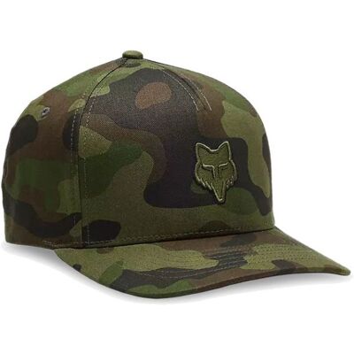 Kšiltovka Fox Head Flexfit - Zelená - S/m Kšiltovka Fox Head Flexfit - Zelená - S/m