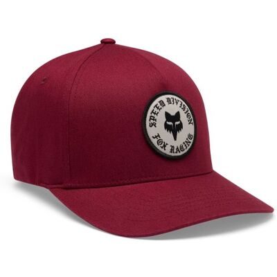 Kšiltovka Fox Badge Flexfit - Vínová - L/xl Kšiltovka Fox Badge Flexfit - Vínová - L/xl