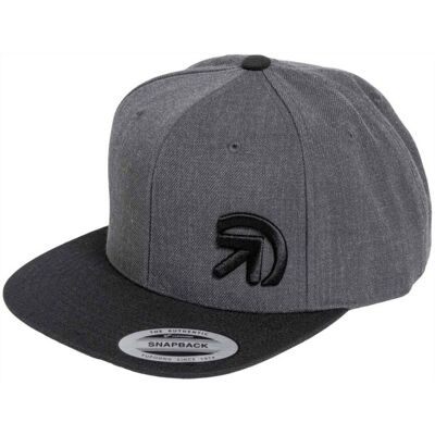 Kšiltovka Meatfly Finester Snapback - Šedá - Univerzální Kšiltovka Meatfly Finester Snapback - Šedá - Univerzální