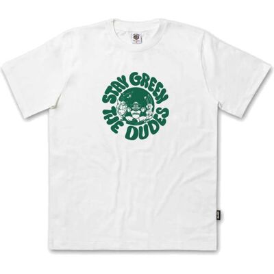 Triko The Dudes Stay Green - Bílá - Xl Triko The Dudes Stay Green - Bílá - Xl