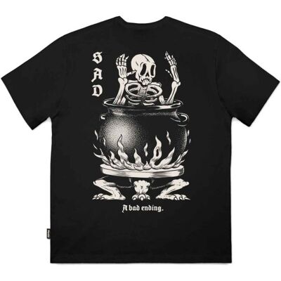 Triko The Dudes Sad Classic Premium - Černá - M Triko The Dudes Sad Classic Premium - Černá - M