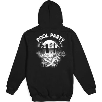 Mikina The Dudes Pool Party Hoody - Černá - Xl Mikina The Dudes Pool Party Hoody - Černá - Xl