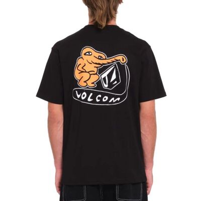 Triko Volcom Santi Stoned Bsc S/s - Černá - M Triko Volcom Santi Stoned Bsc S/s - Černá - M