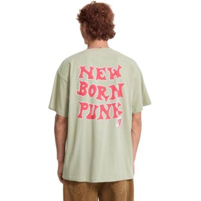 Triko Volcom New Born Lse S/s - Béžová - M Triko Volcom New Born Lse S/s - Béžová - M