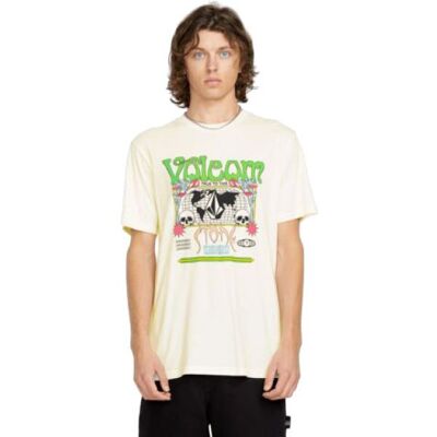 Triko Volcom Worldly S/s - Béžová - L Triko Volcom Worldly S/s - Béžová - L