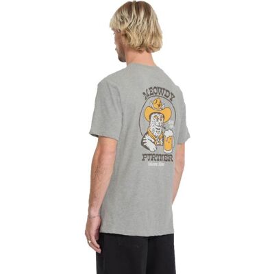 Triko Volcom Meowdy Hth S/s - Šedá - M Triko Volcom Meowdy Hth S/s - Šedá - M