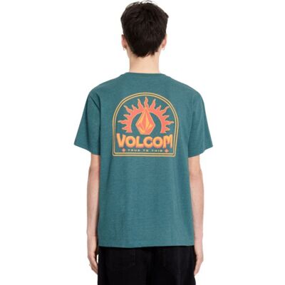 Triko Volcom Solstice Hth S/s - Modrá - M Triko Volcom Solstice Hth S/s - Modrá - M