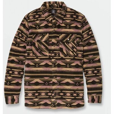 Košile Volcom Bowered Fleece L/s - Béžová - Xl Košile Volcom Bowered Fleece L/s - Béžová - Xl
