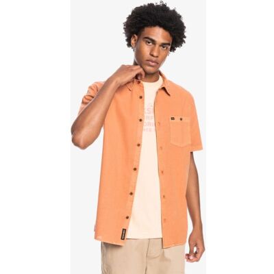 Košile Quiksilver Bolam S/s - Oranžová - S Košile Quiksilver Bolam S/s - Oranžová - S