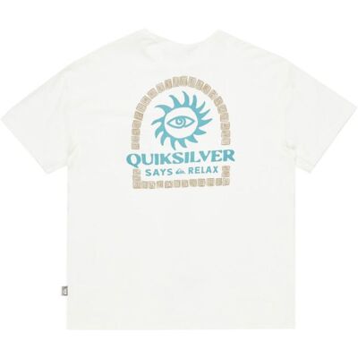 Triko Quiksilver Cl Sun Power - Bílá - L Triko Quiksilver Cl Sun Power - Bílá - L