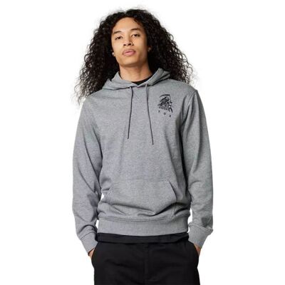 Mikina Fox Coastal Blues Po Fleece - Šedá - S Mikina Fox Coastal Blues Po Fleece - Šedá - S