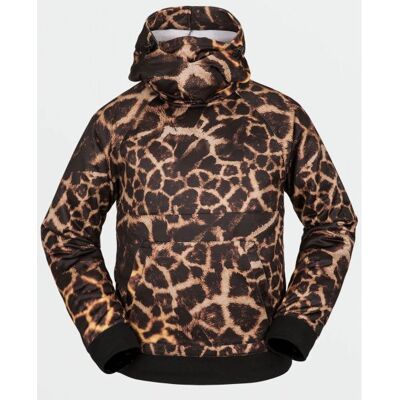Mikina Volcom Hydro Riding Hoodie - Hnědá - Xl Mikina Volcom Hydro Riding Hoodie - Hnědá - Xl