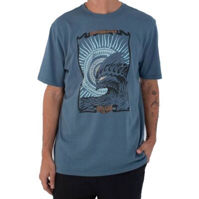 Triko Hurley H2o Dri Wave Mandala S/s - Modrá - Xl Triko Hurley H2o Dri Wave Mandala S/s - Modrá - Xl