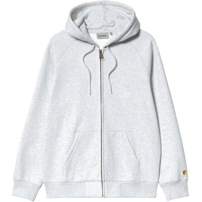 Mikina Carhartt Wip Hooded Chase Jacket - Šedá - M Mikina Carhartt Wip Hooded Chase Jacket - Šedá - M