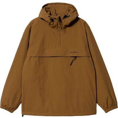 Bunda Carhartt Wip Windbreaker Pullover - Hnědá - Xxl Bunda Carhartt Wip Windbreaker Pullover - Hnědá - Xxl