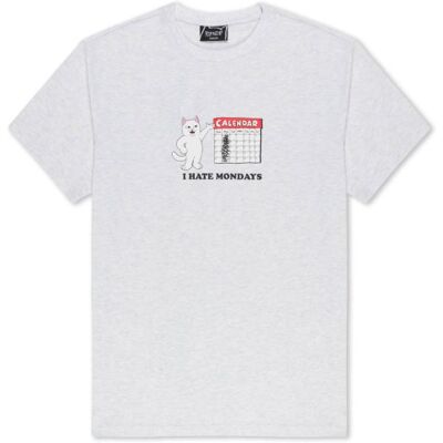 Triko Ripndip I Hate Mondays - Šedá - Xl Triko Ripndip I Hate Mondays - Šedá - Xl