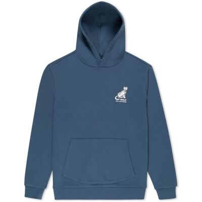 Mikina Ripndip Man I Love Felines Hoodie - Modrá - Xl Mikina Ripndip Man I Love Felines Hoodie - Modrá - Xl
