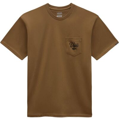 Triko Vans Fishing Club Pocket S/s - Béžová - M Triko Vans Fishing Club Pocket S/s - Béžová - M