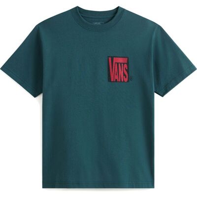 Triko Vans Stretch Stack Crackle S/s - Zelená - Xl Triko Vans Stretch Stack Crackle S/s - Zelená - Xl