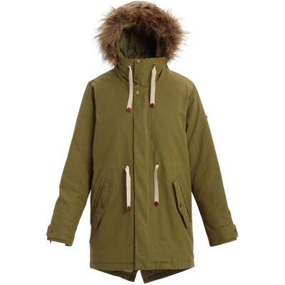 Bunda Snb Burton Saxton Parka Wms - Zelená - S Bunda Snb Burton Saxton Parka Wms - Zelená - S